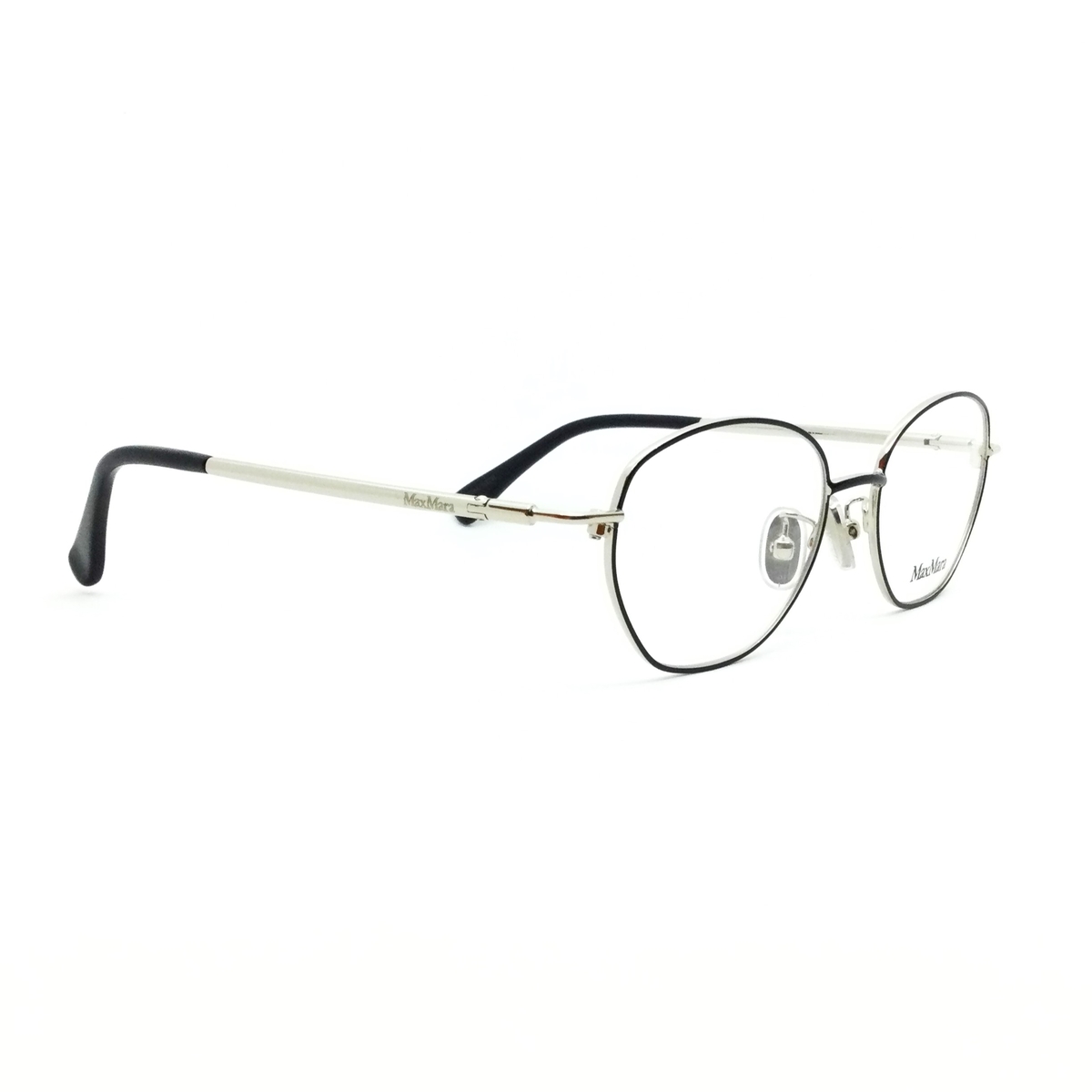 MaxMara(ﾏｯｸｽﾏｰﾗｰ)MM5147-D 005(ﾌﾞﾗｯｸ/ｼﾙﾊﾞｰ)ｶﾗｰ 49ｻｲ | れんず屋 匠